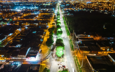 Obras na parte alta de Maceió.